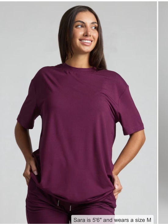 Comfrt Tops - Comfrt Cloud T-shirt Medium - Plum